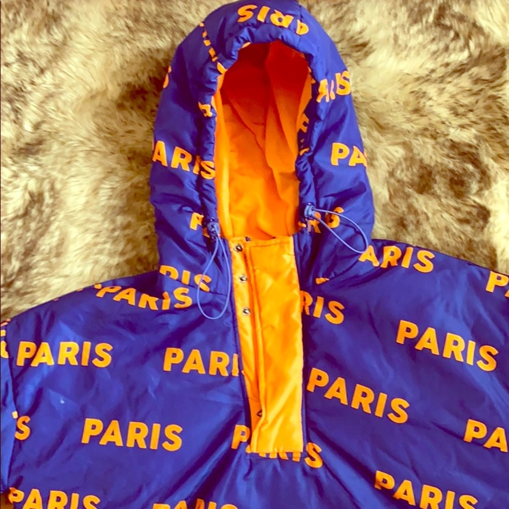 Puffy bomber jacket